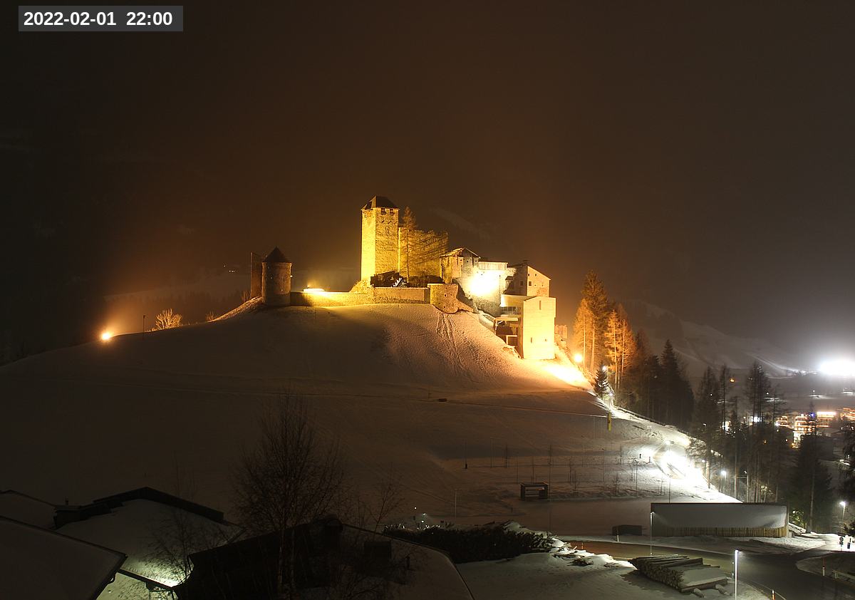 Webcam Burg Heinfels, 2022-02-01 22:00 Uhr