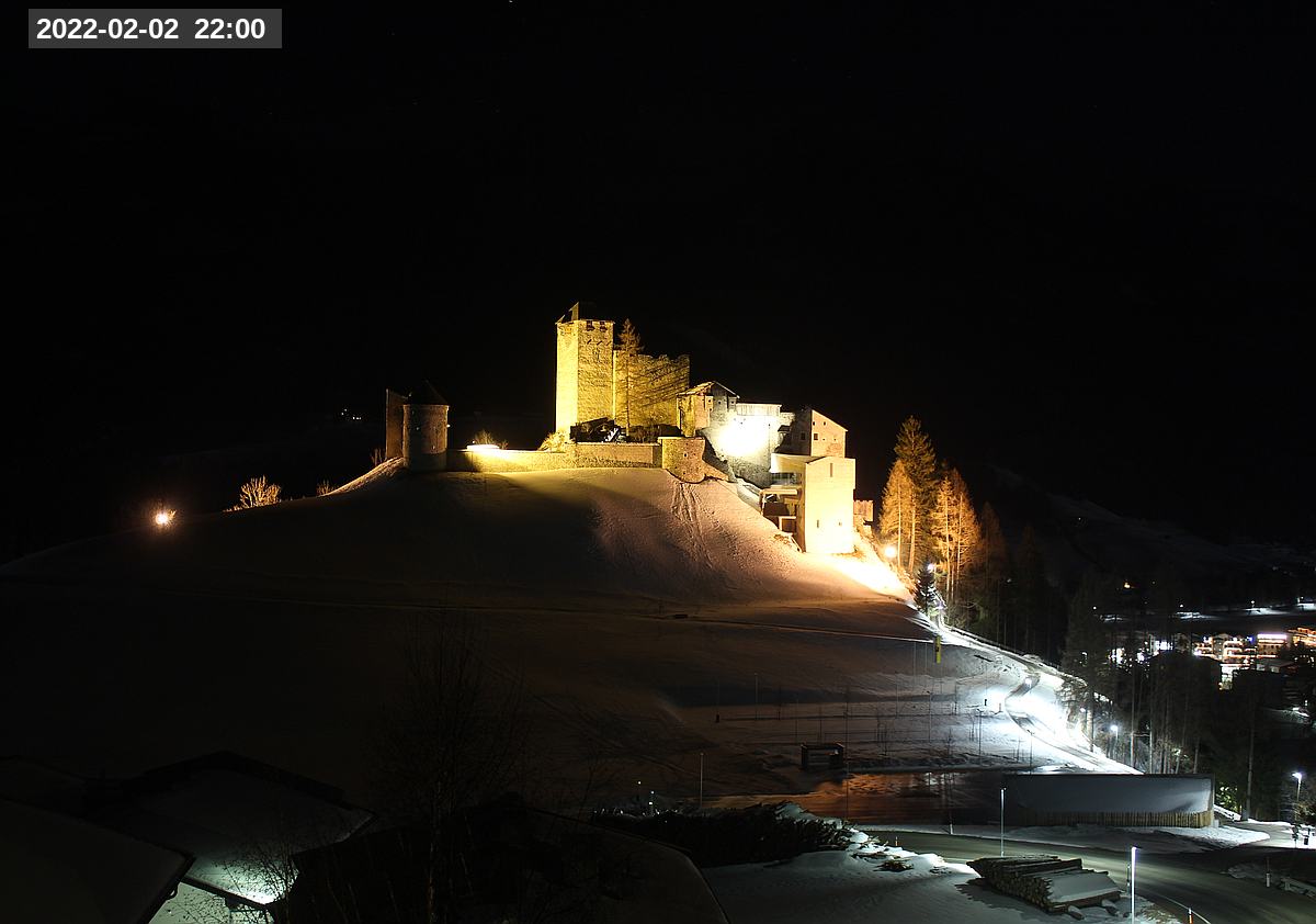 Webcam Burg Heinfels, 2022-02-02 22:00 Uhr