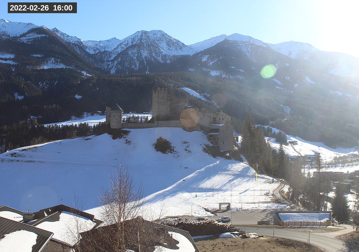 Webcam Burg Heinfels, 2022-02-26 16:00 Uhr
