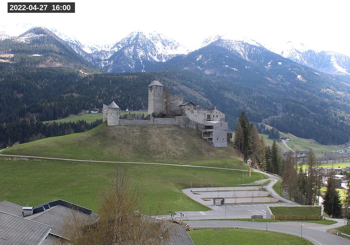 Webcam Burg Heinfels, 2022-04-27 16:00 Uhr