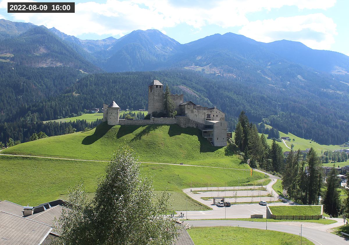 Webcam Burg Heinfels, 2022-08-09 16:00 Uhr