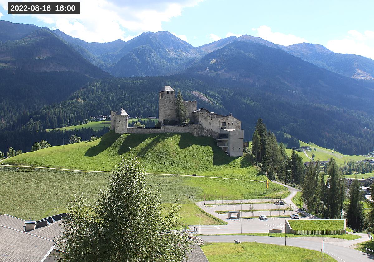 Webcam Burg Heinfels, 2022-08-16 16:00 Uhr