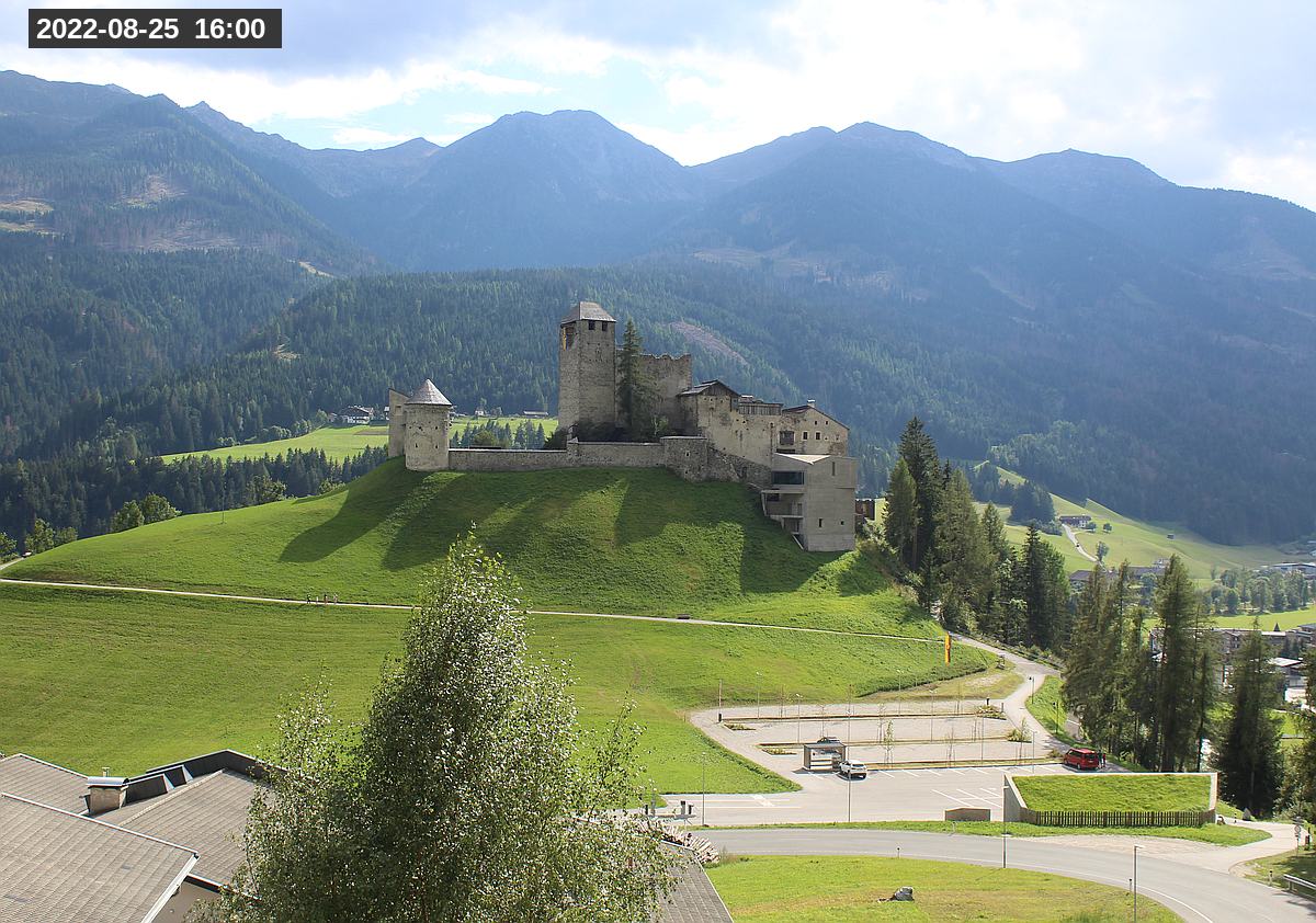 Webcam Burg Heinfels, 2022-08-25 16:00 Uhr