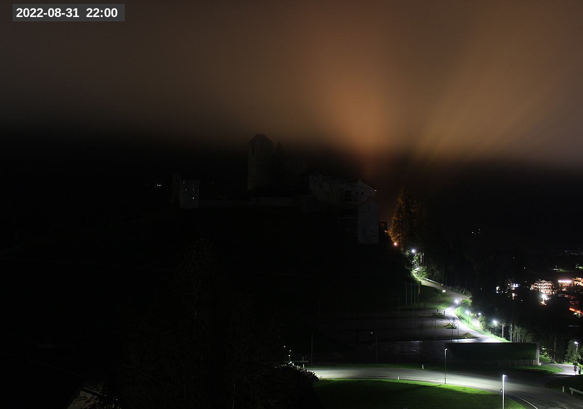 Webcam Burg Heinfels, 2022-08-31 22:00 Uhr