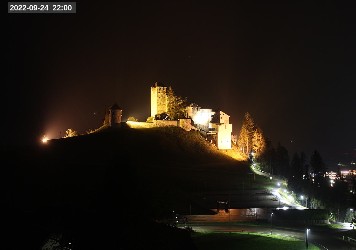 Webcam Burg Heinfels, 2022-09-24 22:00 Uhr
