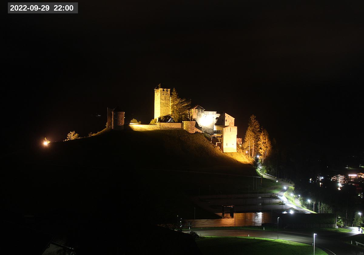 Webcam Burg Heinfels, 2022-09-29 22:00 Uhr