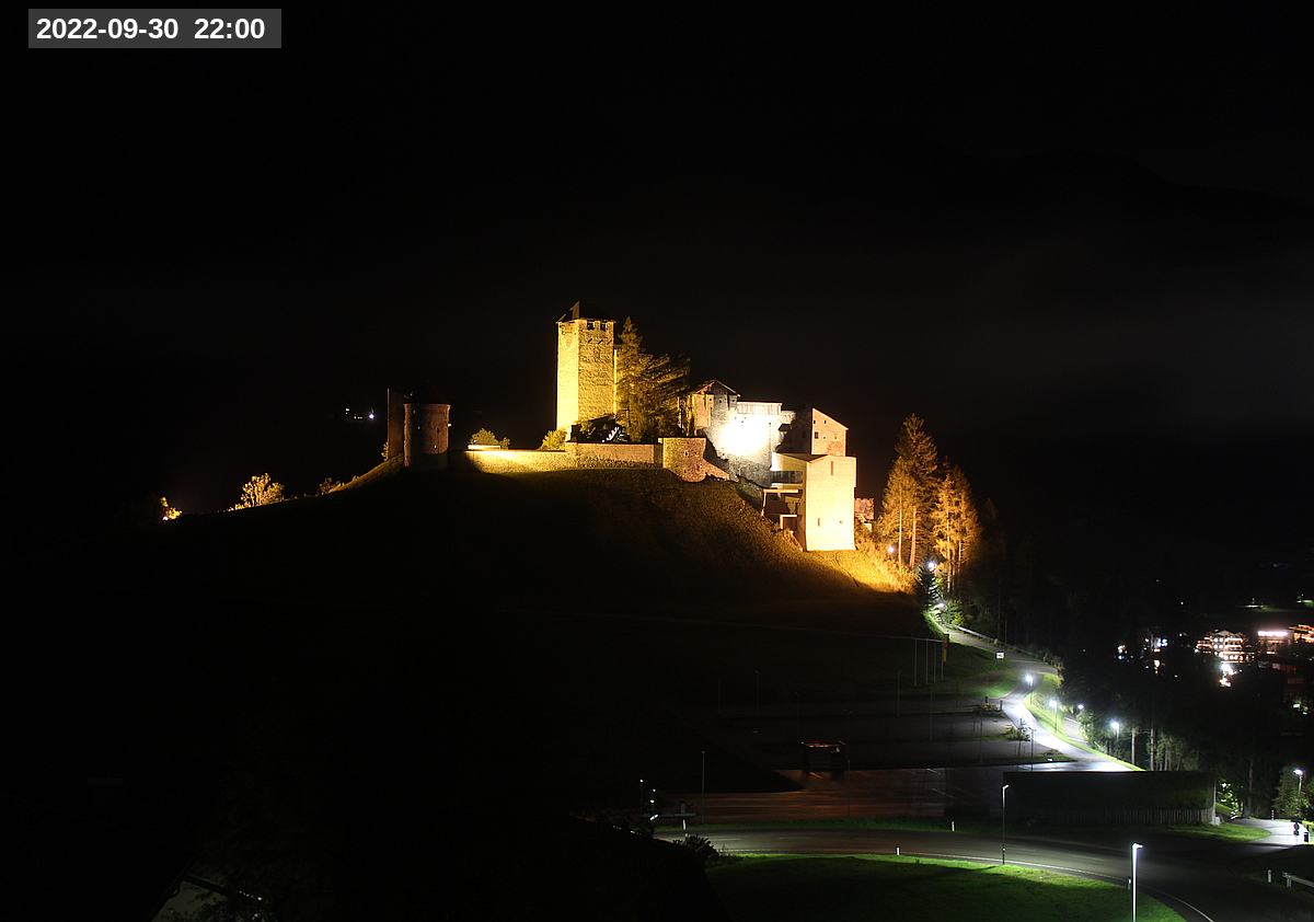Webcam Burg Heinfels, 2022-09-30 22:00 Uhr