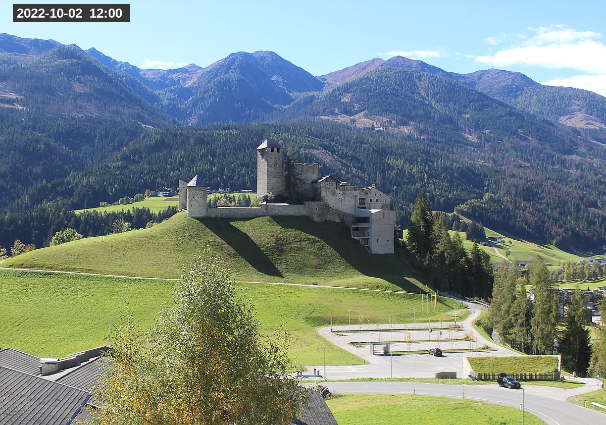 Webcam Burg Heinfels, 2022-10-02 12:00 Uhr