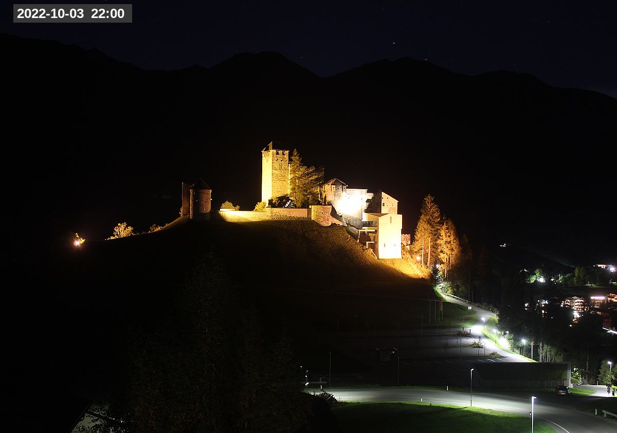 Webcam Burg Heinfels, 2022-10-03 22:00 Uhr