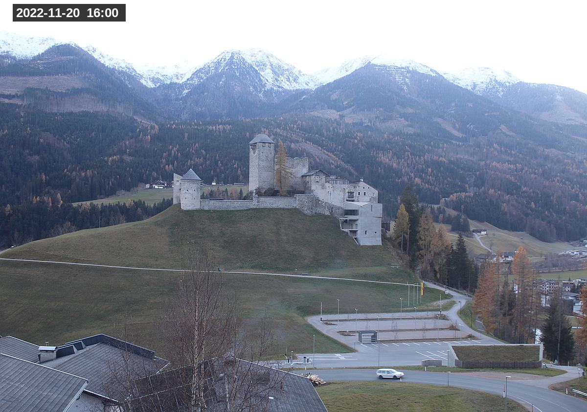 Webcam Burg Heinfels, 2022-11-20 16:00 Uhr