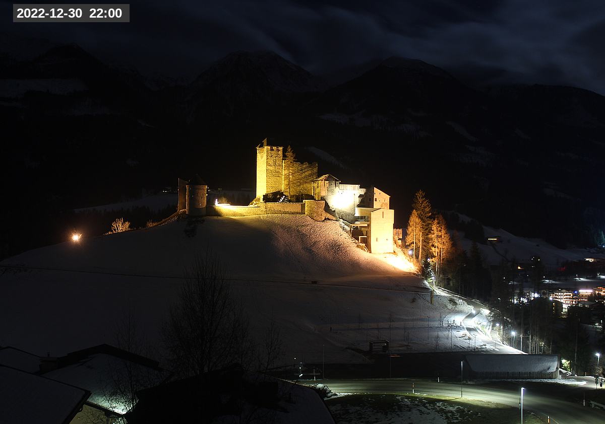 Webcam Burg Heinfels, 2022-12-30 22:00 Uhr