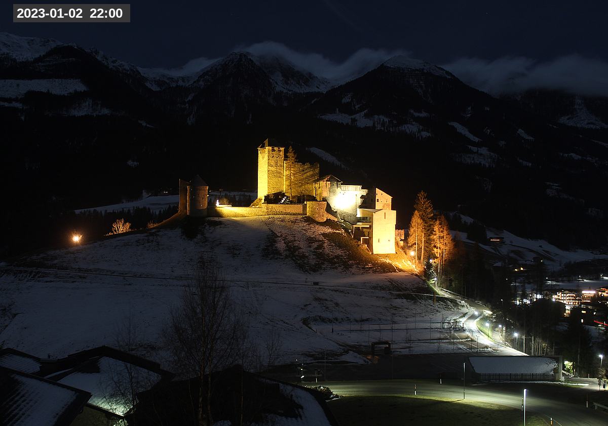 Webcam Burg Heinfels, 2023-01-02 22:00 Uhr