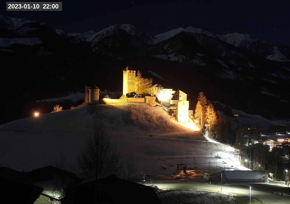 Webcam Burg Heinfels, 2023-01-10 22:00 Uhr