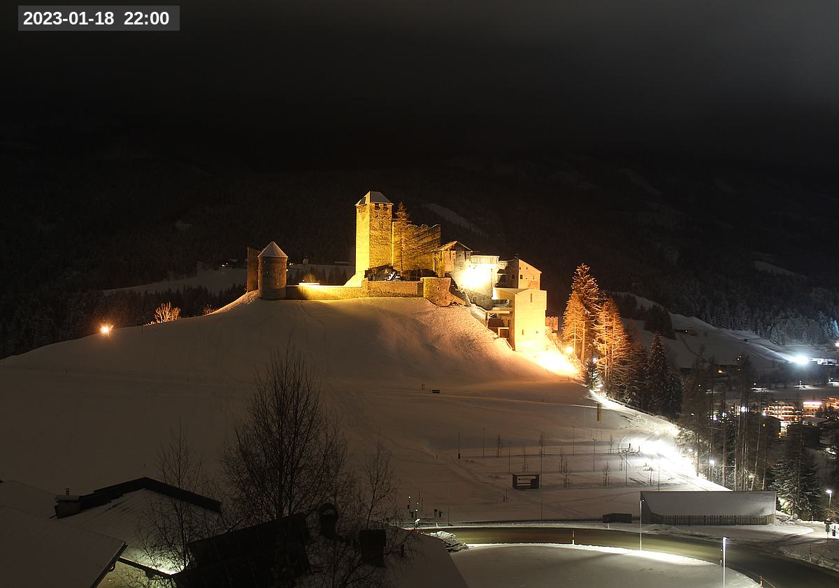 Webcam Burg Heinfels, 2023-01-18 22:00 Uhr