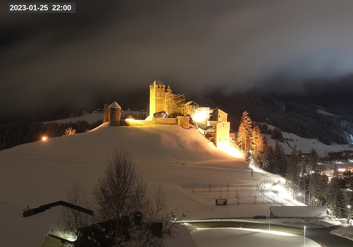 Webcam Burg Heinfels, 2023-01-25 22:00 Uhr