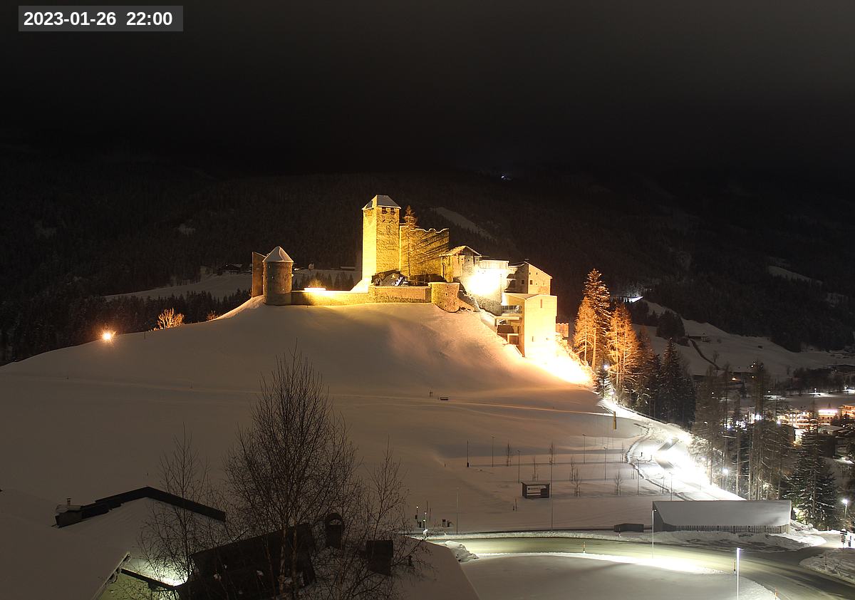 Webcam Burg Heinfels, 2023-01-26 22:00 Uhr
