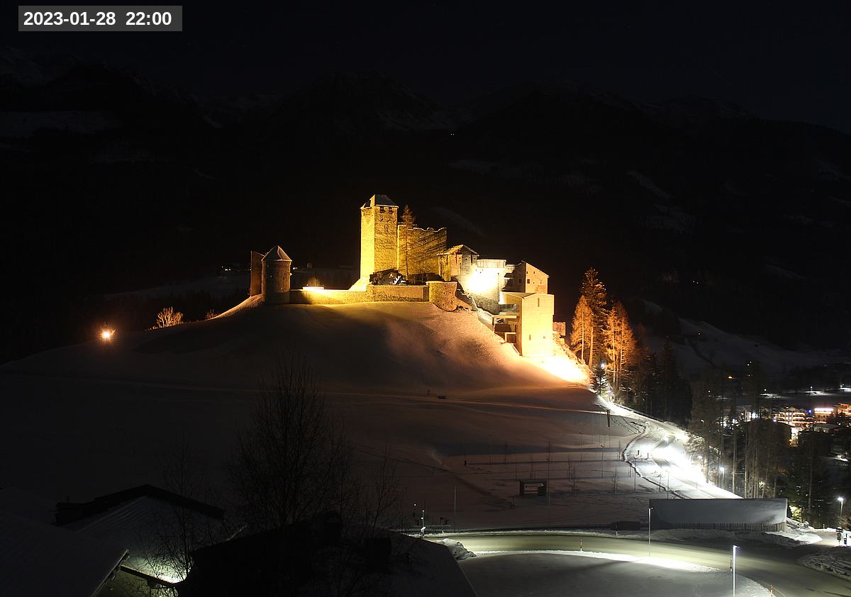 Webcam Burg Heinfels, 2023-01-28 22:00 Uhr