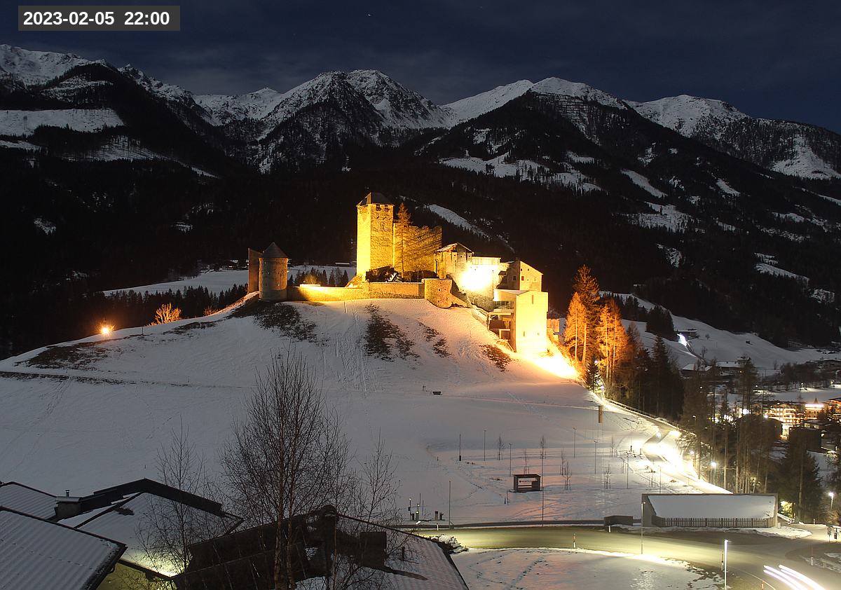 Webcam Burg Heinfels, 2023-02-05 22:00 Uhr