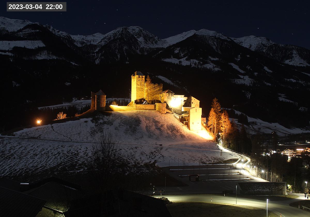 Webcam Burg Heinfels, 2023-03-04 22:00 Uhr