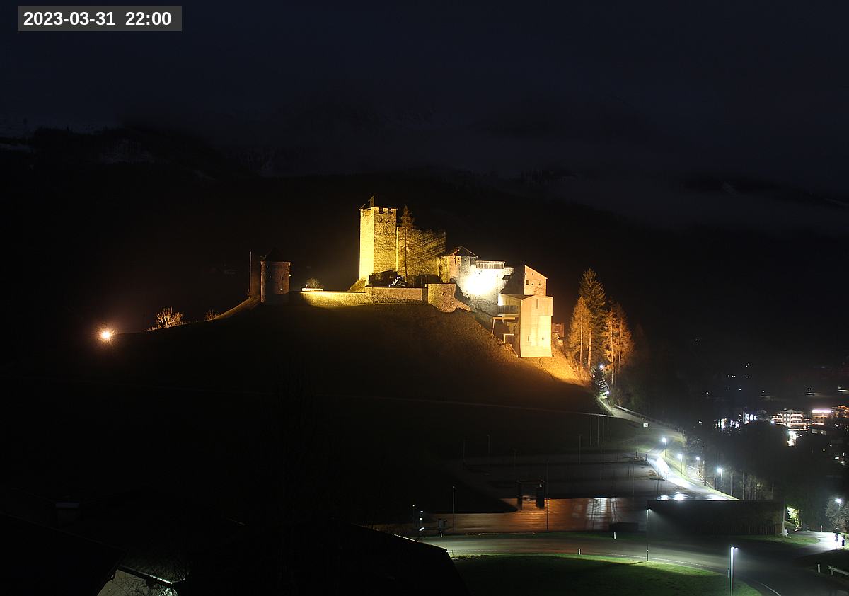 Webcam Burg Heinfels, 2023-03-31 22:00 Uhr