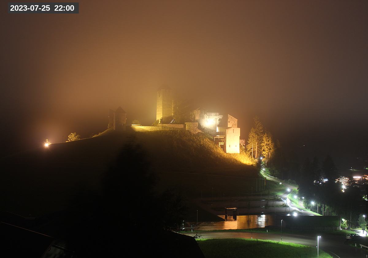 Webcam Burg Heinfels, 2023-07-25 22:00 Uhr