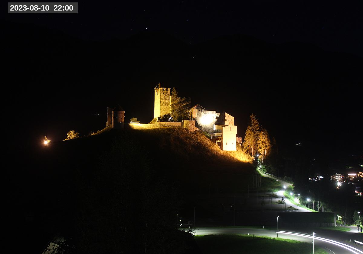 Webcam Burg Heinfels, 2023-08-10 22:00 Uhr