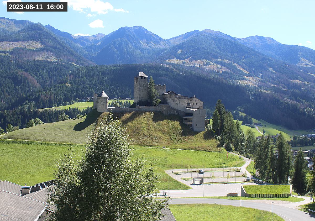 Webcam Burg Heinfels, 2023-08-11 16:00 Uhr