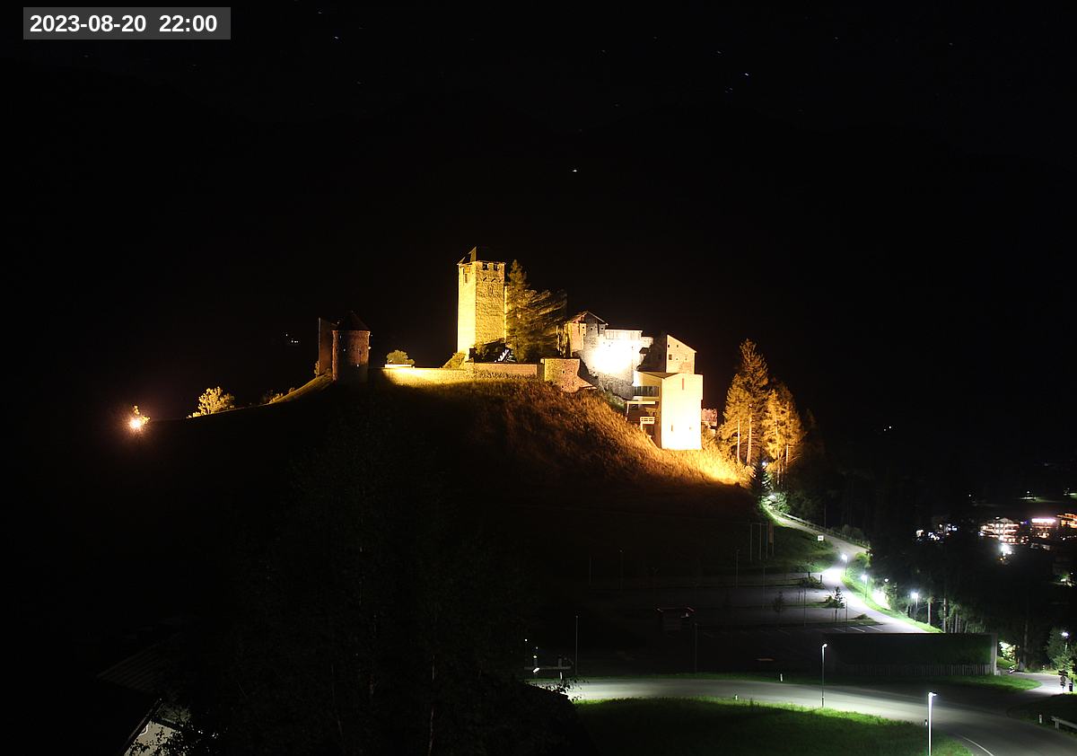 Webcam Burg Heinfels, 2023-08-20 22:00 Uhr