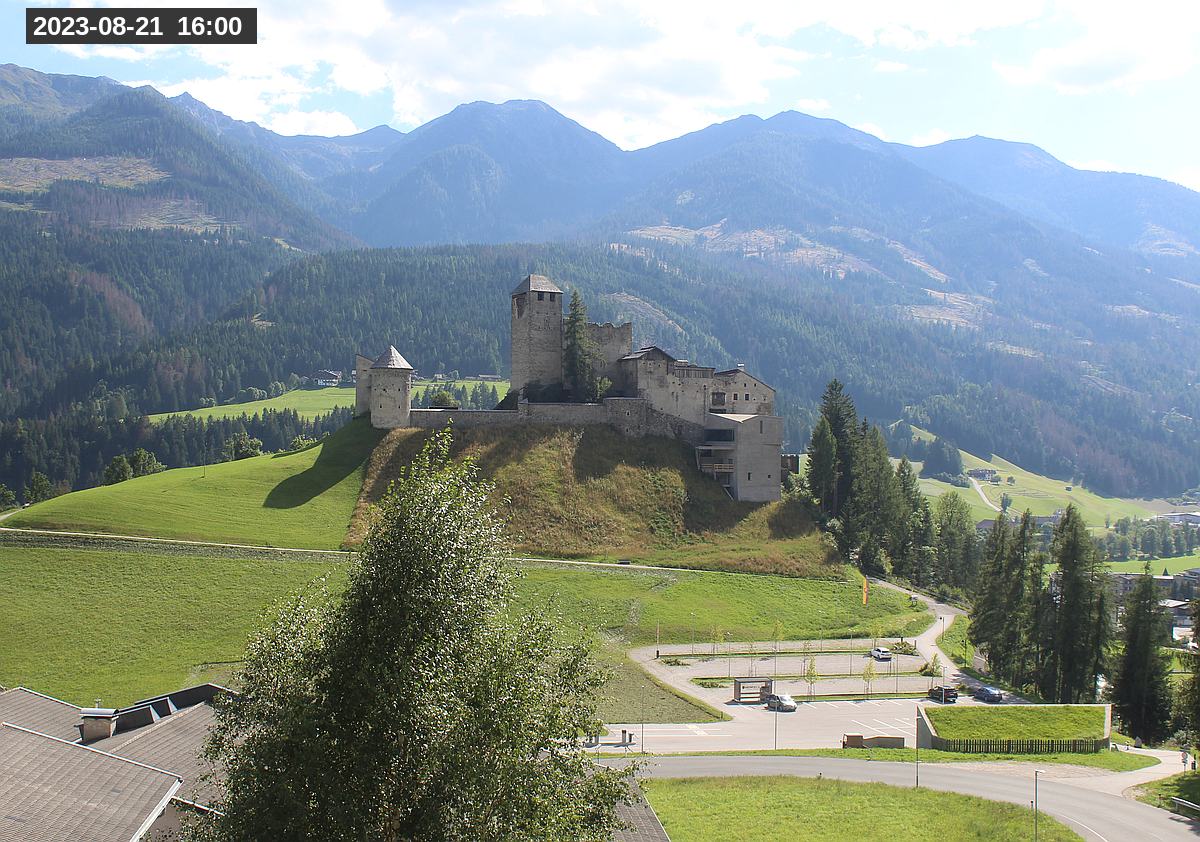 Webcam Burg Heinfels, 2023-08-21 16:00 Uhr