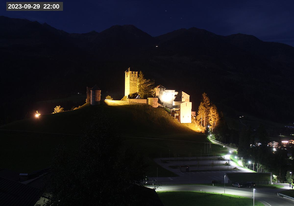 Webcam Burg Heinfels, 2023-09-29 22:00 Uhr
