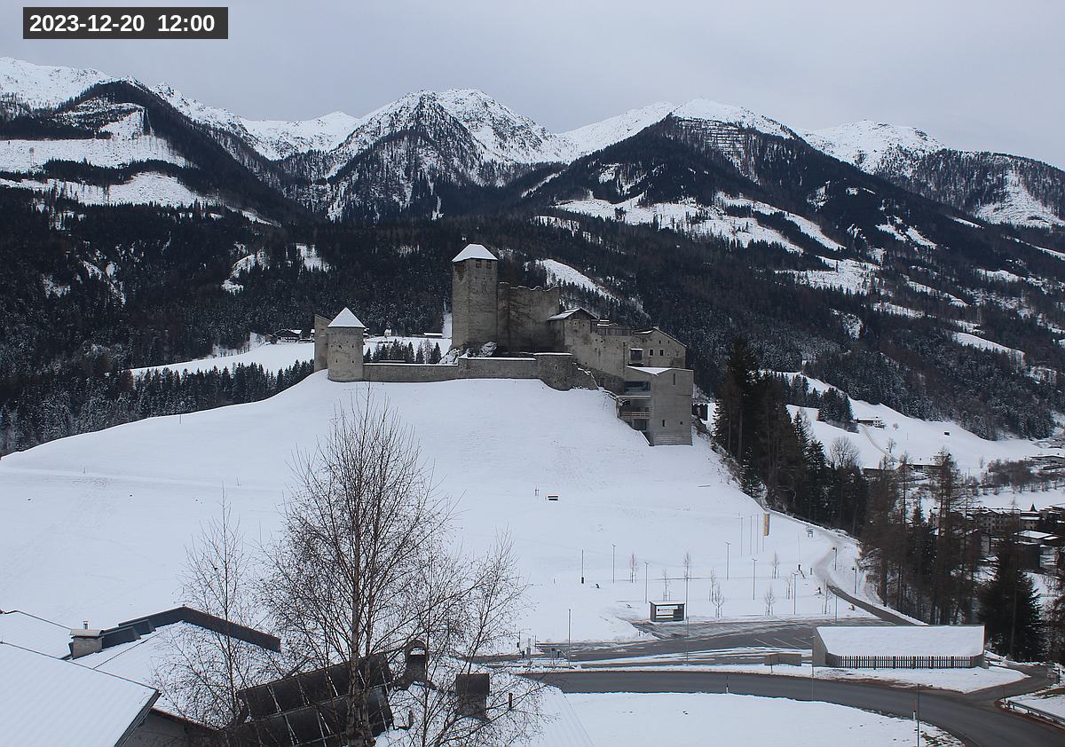 Webcam Burg Heinfels, 2023-12-20 12:00 Uhr