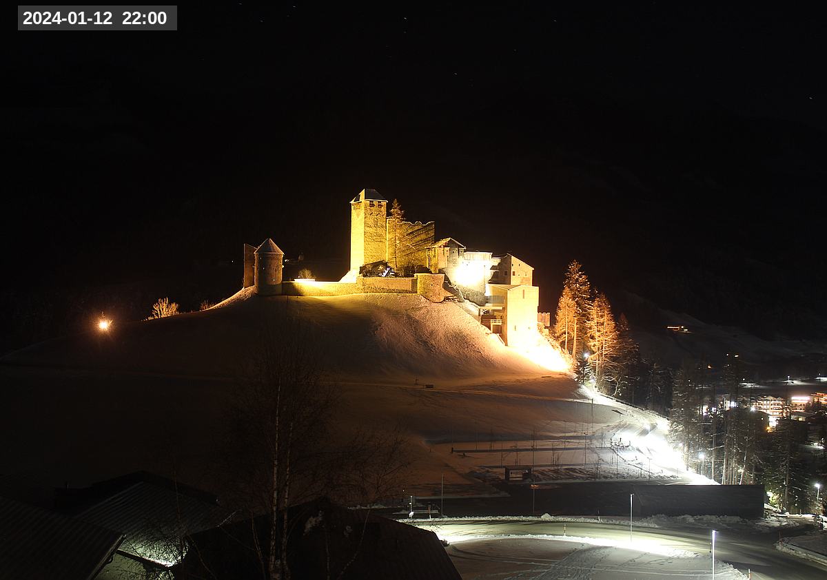 Webcam Burg Heinfels, 2024-01-12 22:00 Uhr