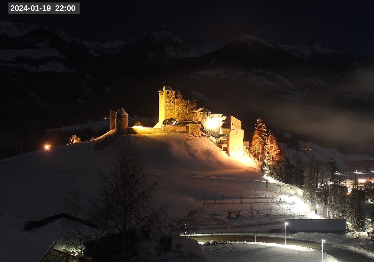 Webcam Burg Heinfels, 2024-01-19 22:00 Uhr