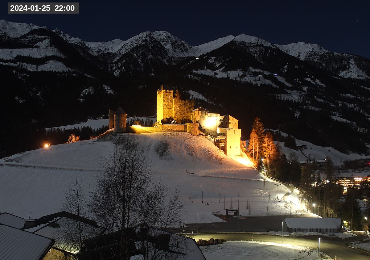 Webcam Burg Heinfels, 2024-01-25 22:00 Uhr