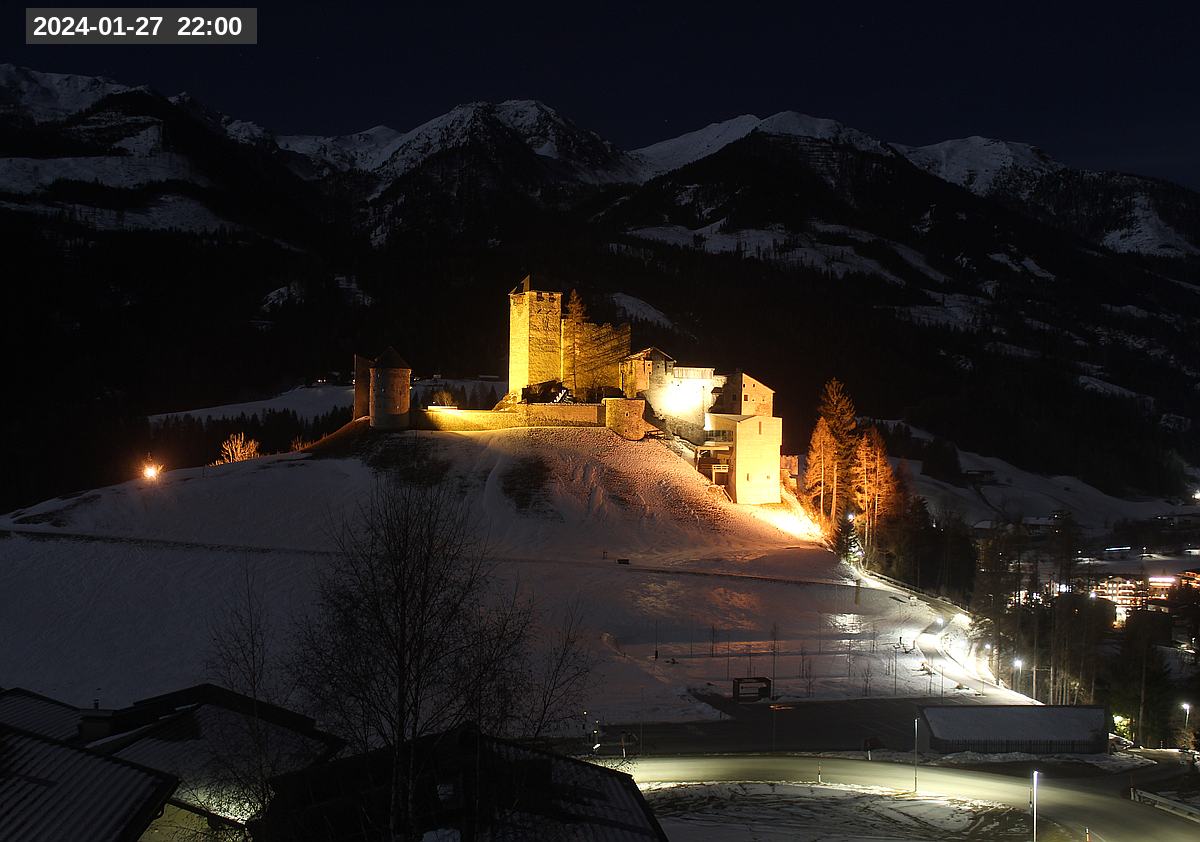 Webcam Burg Heinfels, 2024-01-27 22:00 Uhr