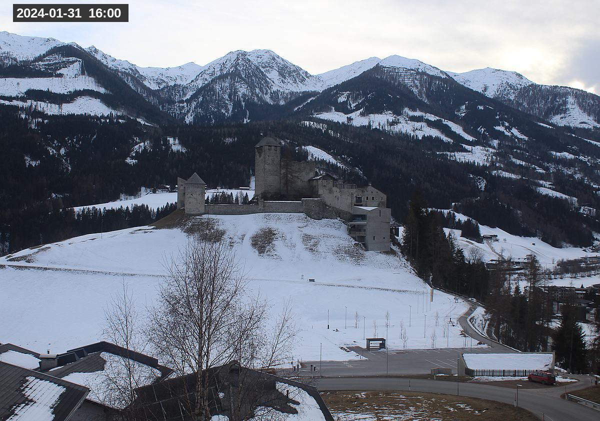 Webcam Burg Heinfels, 2024-01-31 16:00 Uhr