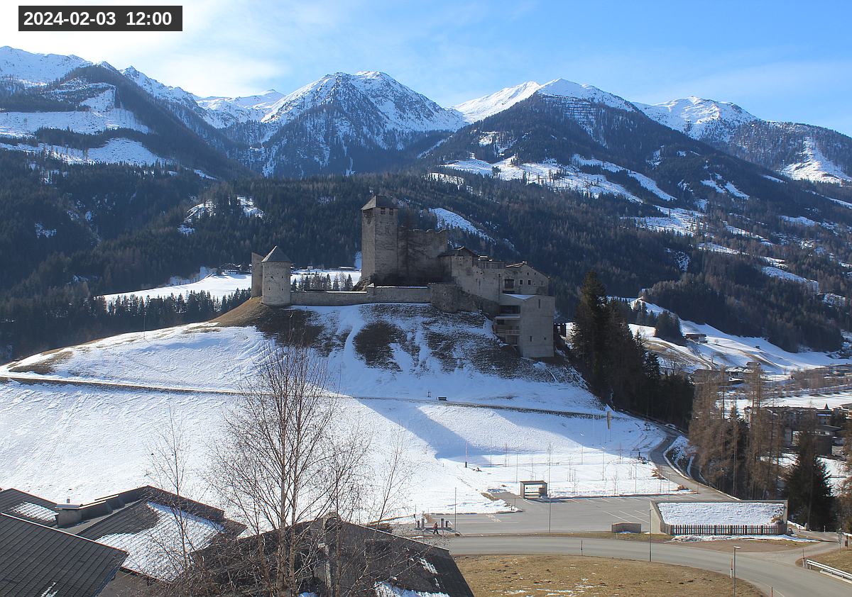 Webcam Burg Heinfels, 2024-02-03 12:00 Uhr
