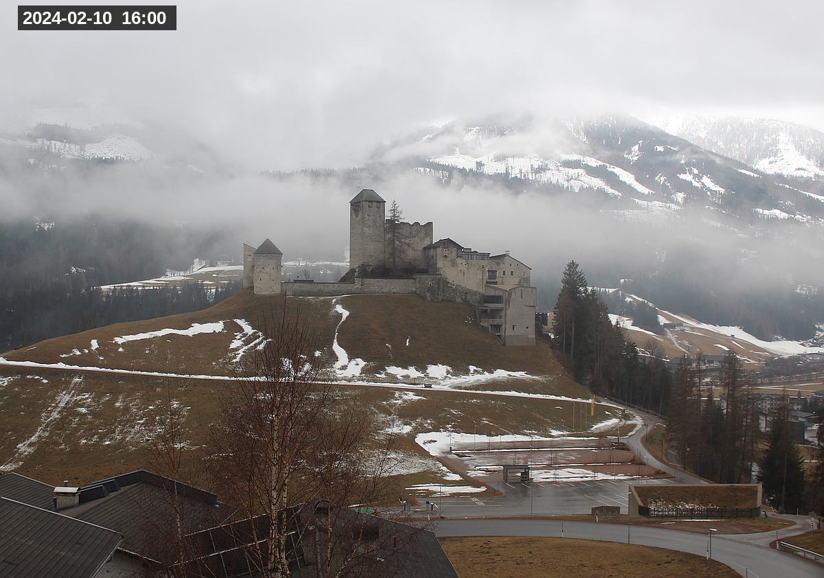 Webcam Burg Heinfels, 2024-02-10 16:00 Uhr