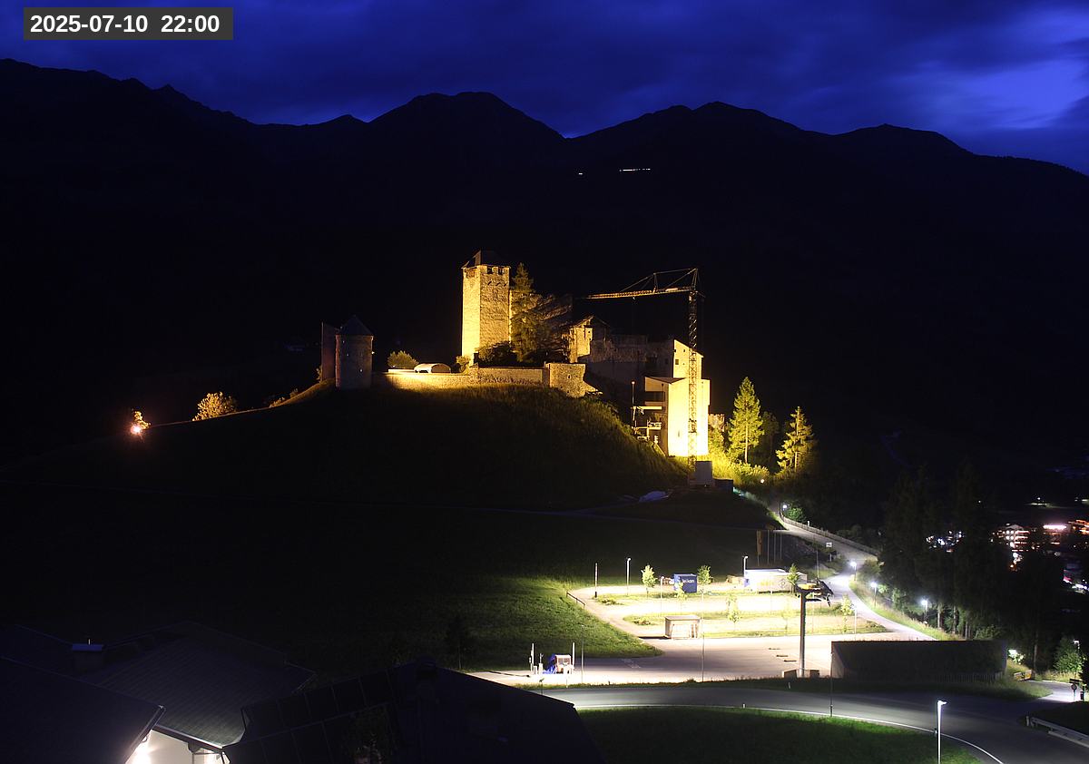 Webcam Burg Heinfels, 2025-07-10 22:00 Uhr