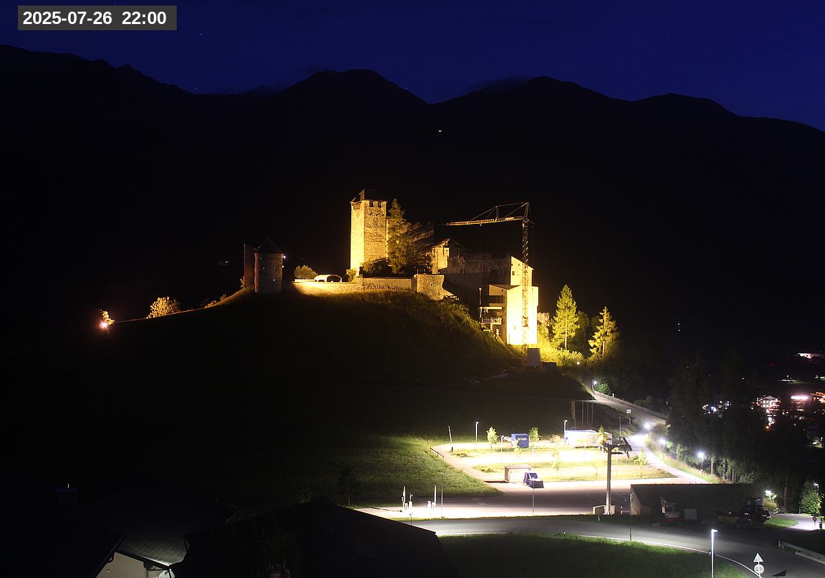 Webcam Burg Heinfels, 2025-07-26 22:00 Uhr