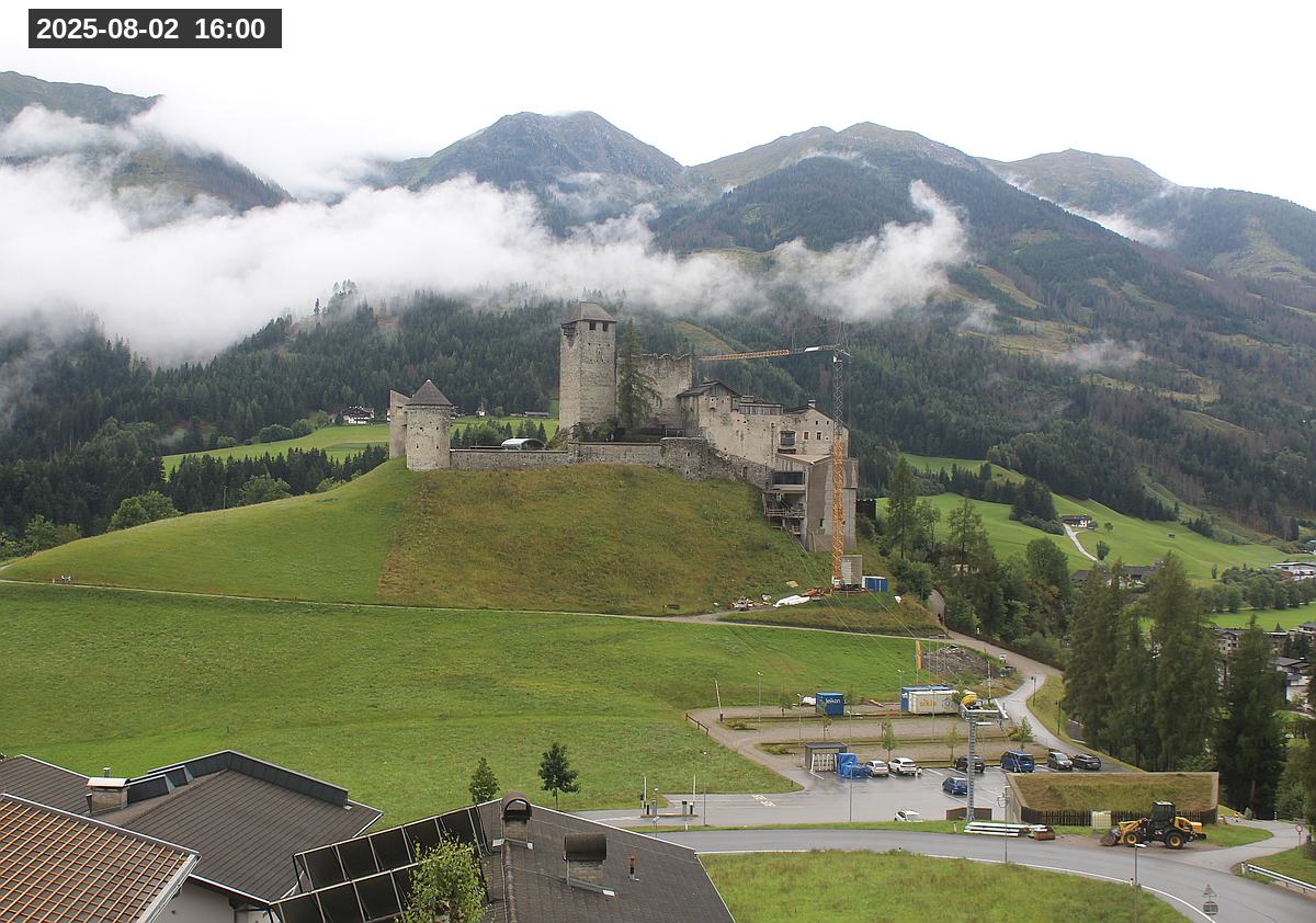 Webcam Burg Heinfels, 2025-08-02 16:00 Uhr