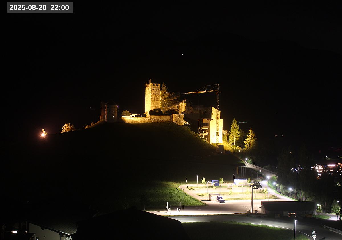 Webcam Burg Heinfels, 2025-08-20 22:00 Uhr