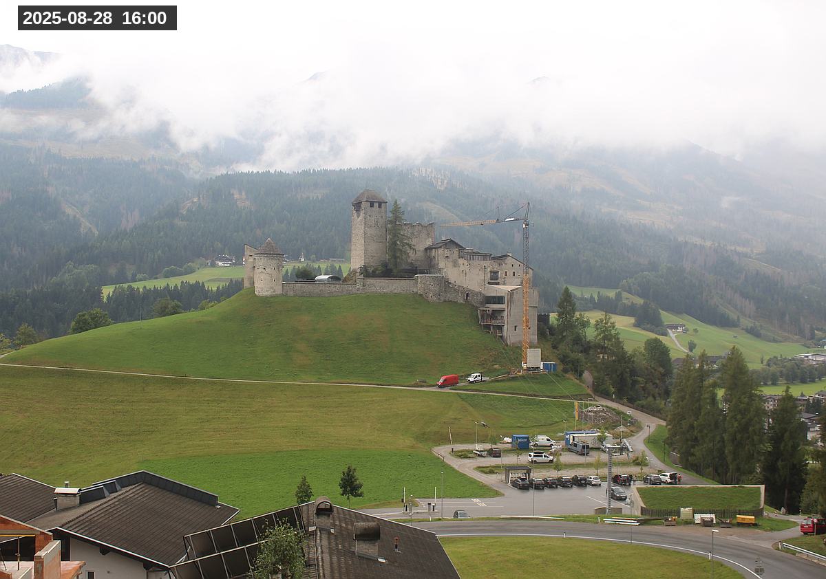 Webcam Burg Heinfels, 2025-08-28 16:00 Uhr