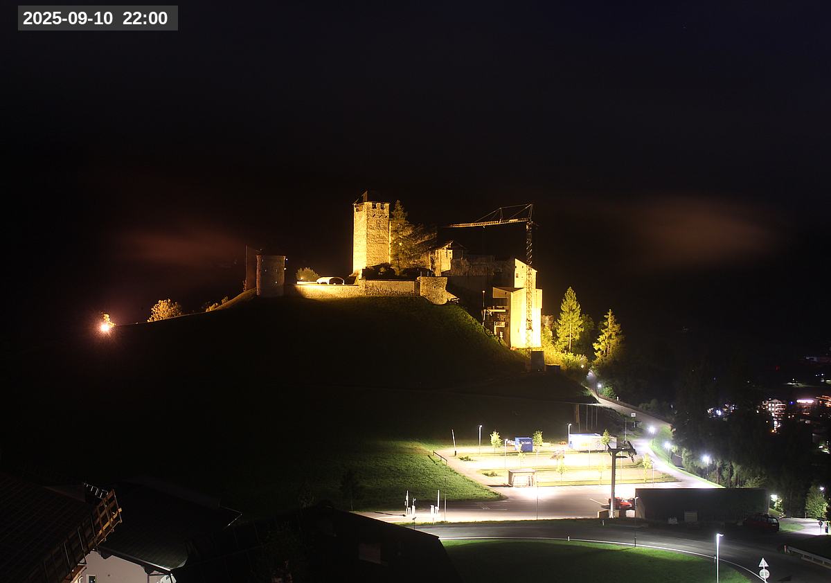 Webcam Burg Heinfels, 2025-09-10 22:00 Uhr