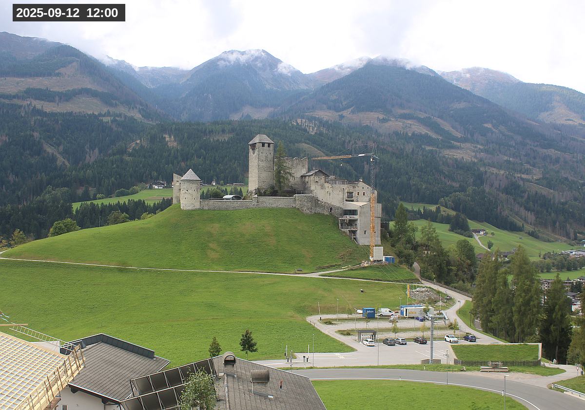 Webcam Burg Heinfels, 2025-09-12 12:00 Uhr