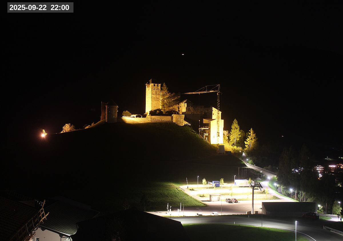 Webcam Burg Heinfels, 2025-09-22 22:00 Uhr