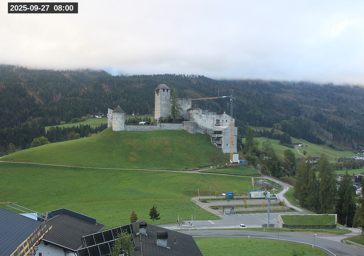 Webcam Burg Heinfels, 2025-09-27 08:00 Uhr
