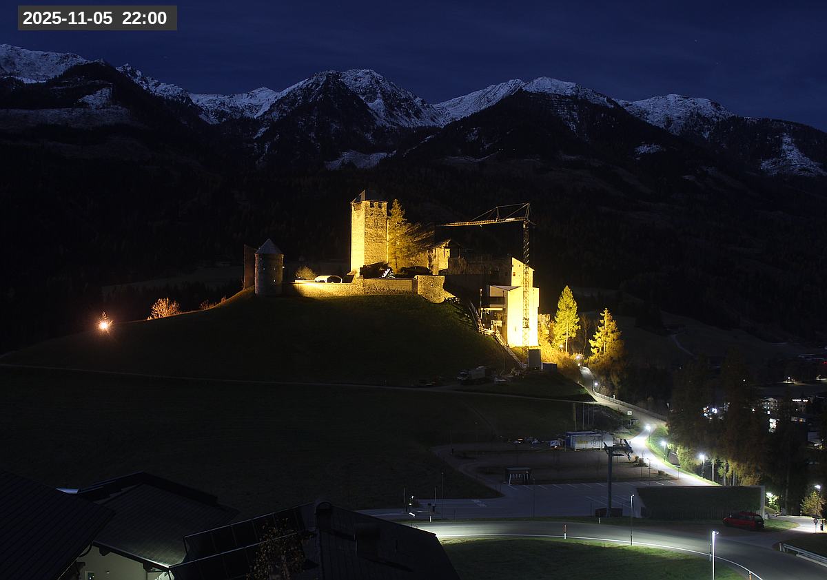 Webcam Burg Heinfels, 2025-11-05 22:00 Uhr