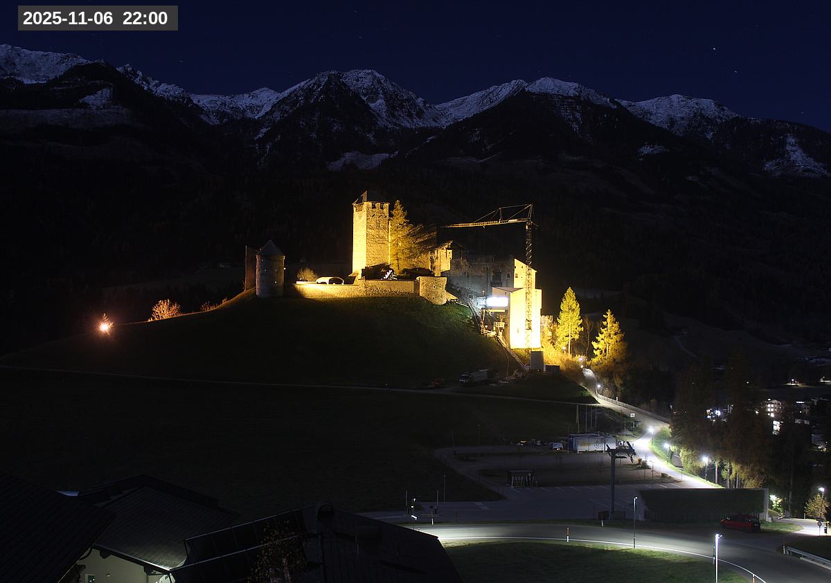 Webcam Burg Heinfels, 2025-11-06 22:00 Uhr