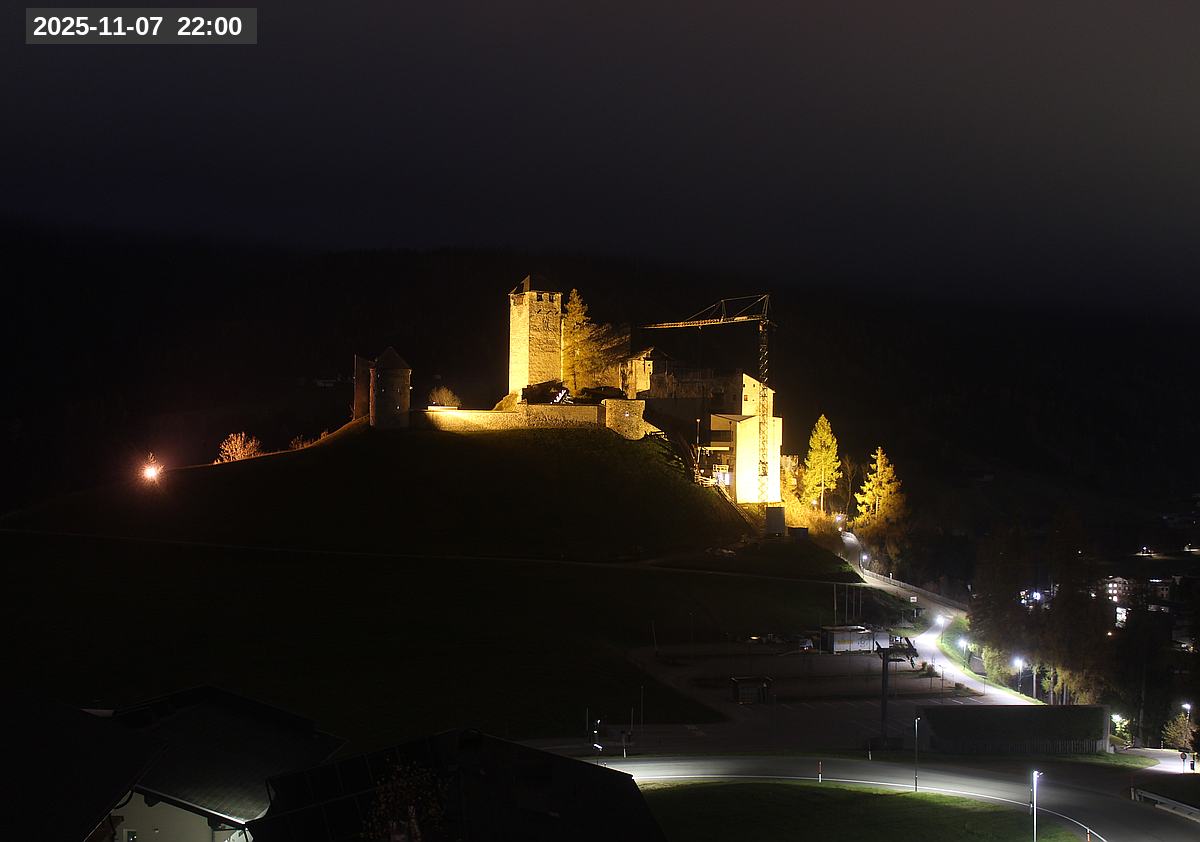 Webcam Burg Heinfels, 2025-11-07 22:00 Uhr